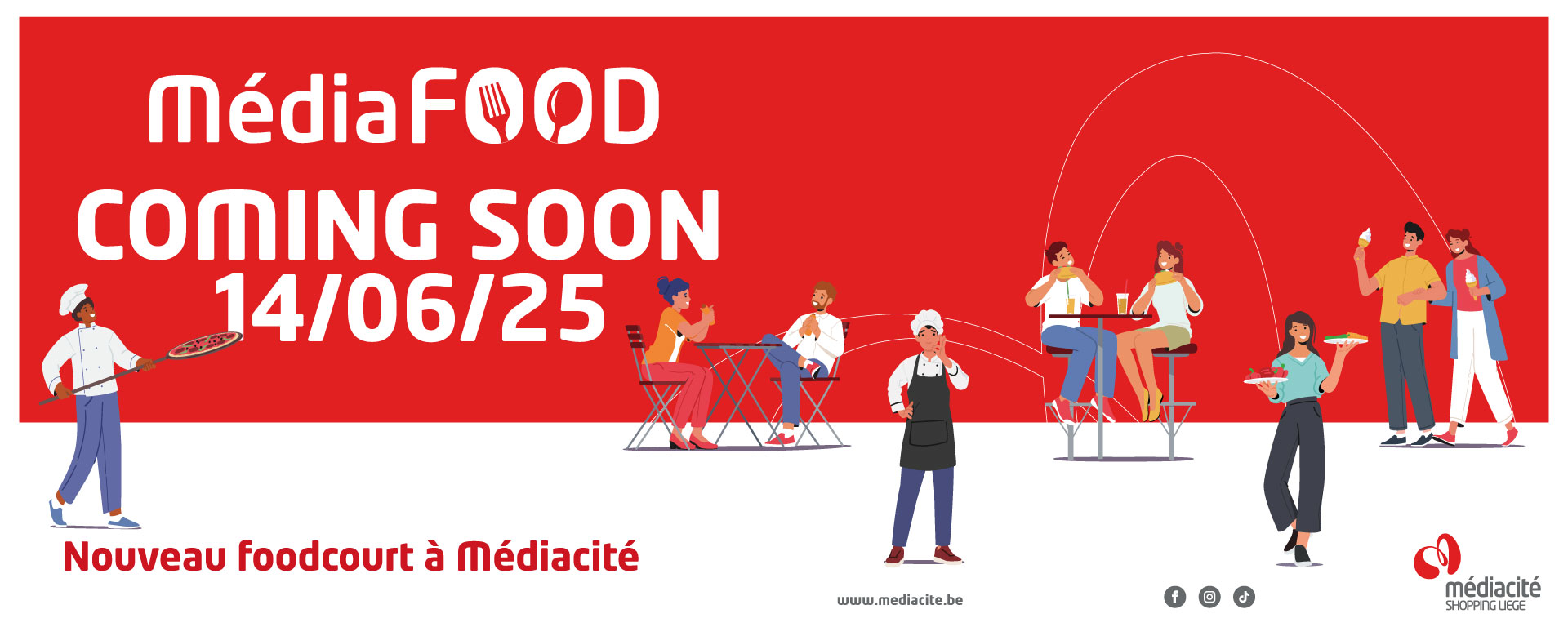 MédiaFOOD foodcourt horeca liege restaurant