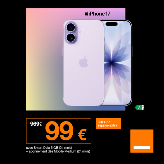 orange iphone promo