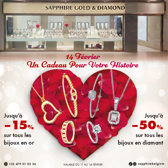 Offre Sapphire Saint-Valentin